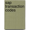 Sap Transaction Codes door Venkatesh Krishnamoorthy