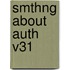 Smthng about Auth V31