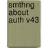 Smthng about Auth V43
