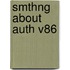 Smthng about Auth V86