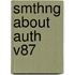 Smthng about Auth V87