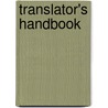 Translator's Handbook door Rachel Owens