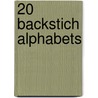 20 Backstich Alphabets door Leisure Arts