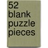 52 Blank Puzzle Pieces
