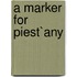 A Marker for Piest`any