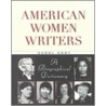 American Women Writers door Carol Kort