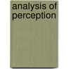 Analysis of Perception door Peter Davies
