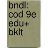 Bndl: Cod 9e Edu+ Bklt door Kenneth Janda