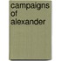 Campaigns Of Alexander