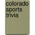 Colorado Sports Trivia
