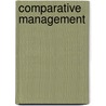 Comparative Management door Malcolm Warner