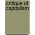 Critique Of Capitalism