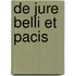 De Jure Belli Et Pacis