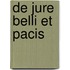 De Jure Belli Et Pacis