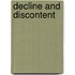 Decline And Discontent