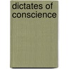 Dictates Of Conscience door Carol Parsons