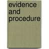 Evidence And Procedure door Paul Connor