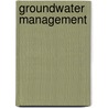 Groundwater Management by Meenu Bhatnagar