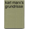 Karl Marx's Grundrisse door Musto Marcello