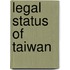 Legal Status Of Taiwan