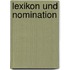 Lexikon Und Nomination