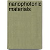 Nanophotonic Materials by Guozhong Z. Cao