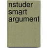 Nstuder Smart Argument door Alastair Bonnett