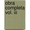 Obra Completa Vol. Iii door Salvador Dall