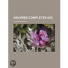 Oeuvres Compl?Tes (29) door Honoré de Balzac