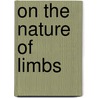 On The Nature Of Limbs by Richard Owen