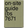On-Site Guide (Bs 7671 door Andrei Ter-Gazarian