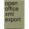 Open Office Xml Export by Dominik Heinz