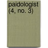 Paidologist (4, No. 3) by Mary Louch