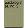 Paidologist (4, No. 3) door Mary Louch