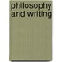 Philosophy And Writing