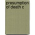 Presumption Of Death C