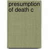 Presumption Of Death C door Perri O'Shaughnessy