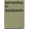 Semantics In Databases by B. Thalheim