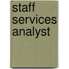 Staff Services Analyst door Onbekend