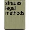 Strauss' Legal Methods by Peter L. Strauss