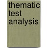 Thematic Test Analysis door Edwin Shneidman