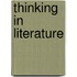 Thinking In Literature