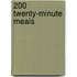 200 Twenty-Minute Meals