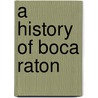 A History of Boca Raton door Sally J. Ling
