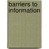 Barriers To Information
