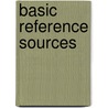 Basic Reference Sources door Ronald R. Powell