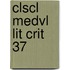 Clscl Medvl Lit Crit 37