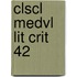 Clscl Medvl Lit Crit 42