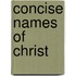 Concise Names of Christ
