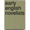 Early English Novelists door B.C. Southam
